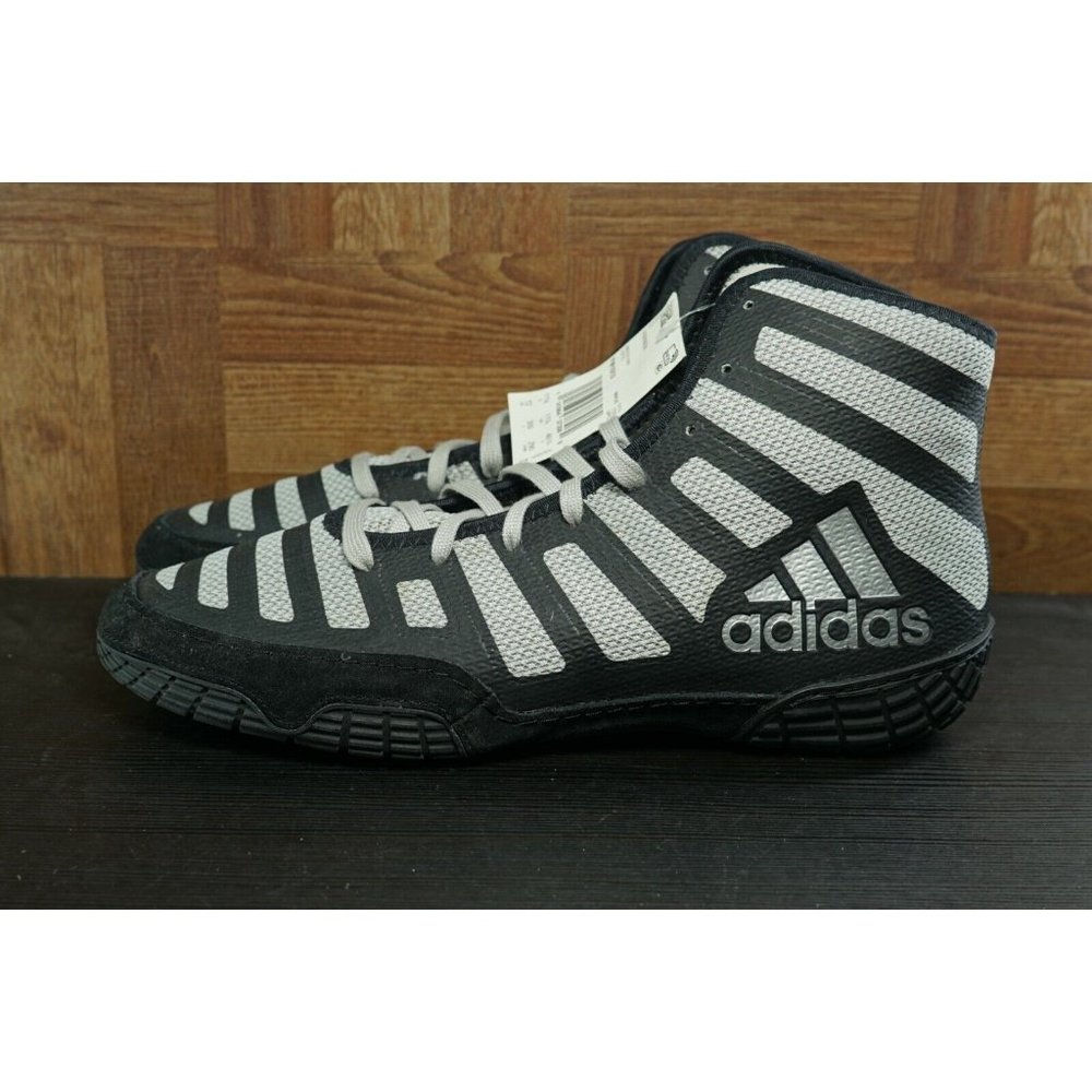 Adidas Adizero Varner Black Silver Metallic FW1013 Men's SIze 12